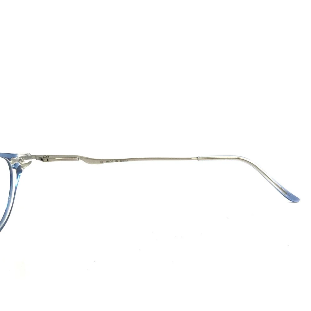 Voyant Eyeglasses Frames NEVA 5058 250 Clear Blue Gradient Silver 50-17-133